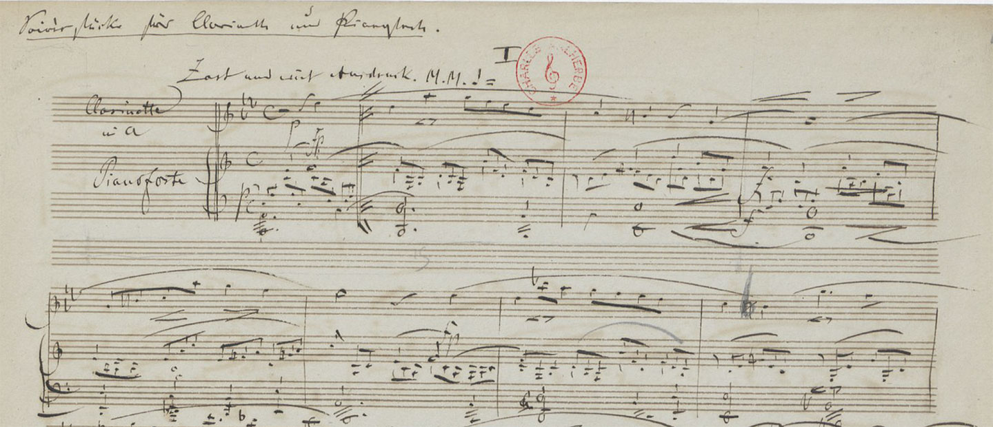 Robert Schumann Fantasiestücke op. 73 
