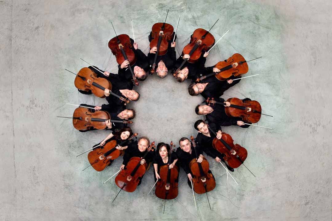 12 Cellisten der Berliiner Philharmoniker © Uwe Arens