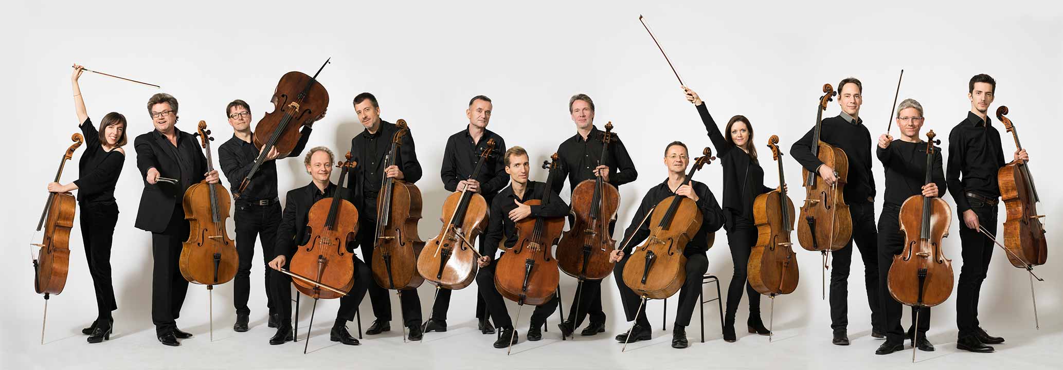 12 Cellisten der Berliner Philharmoniker © Peter Adamik