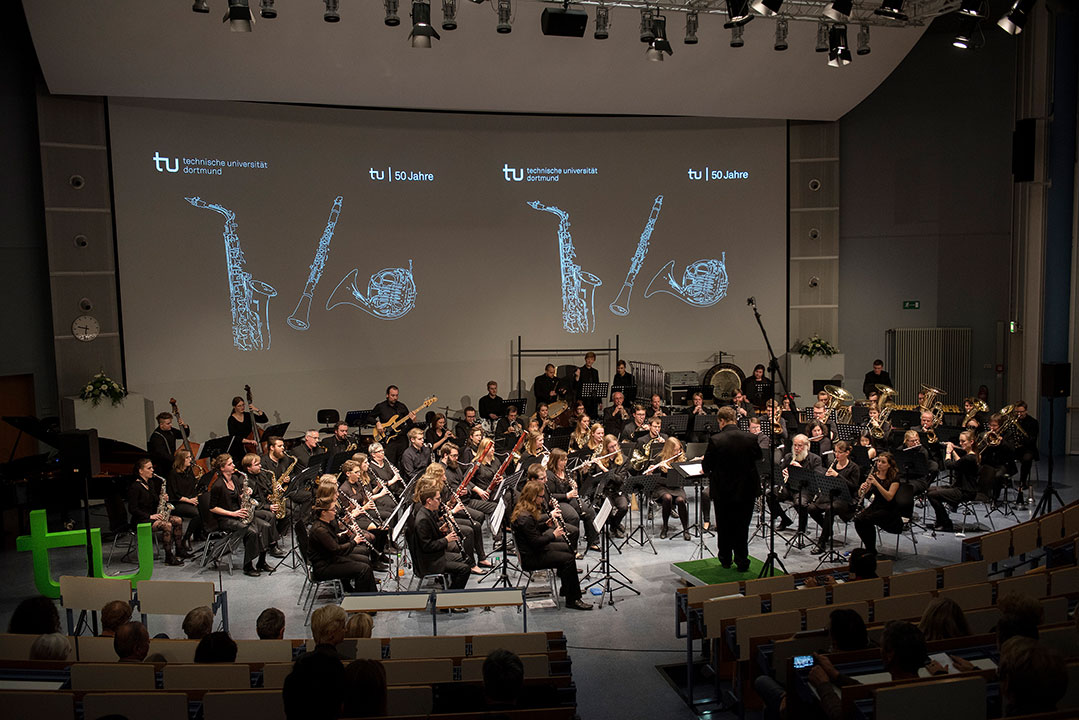 Sinfonisches Blasorchester der TU Dortmund © Martina Hengesbach